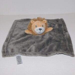 George Walmart Brown Lion Gray Security Blanket Plush Baby Lovey Nunu soother